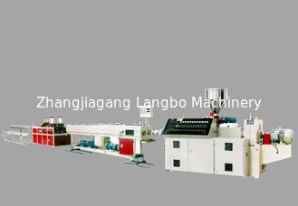 50 Kg / H Capacity PE Pipe Extrusion Machine Big Pipe Size Low Power Consumption