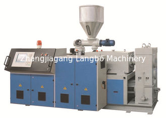 Plastic PVC Pipe Extrusion Line Manufacturing Film Wraping